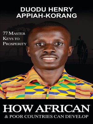 cover image of How African and Poor Countries Can Develop